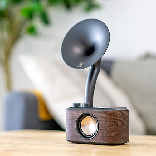 SANGEAN Chopin Mini Retro Subwoofer Bluetooth Speaker Black